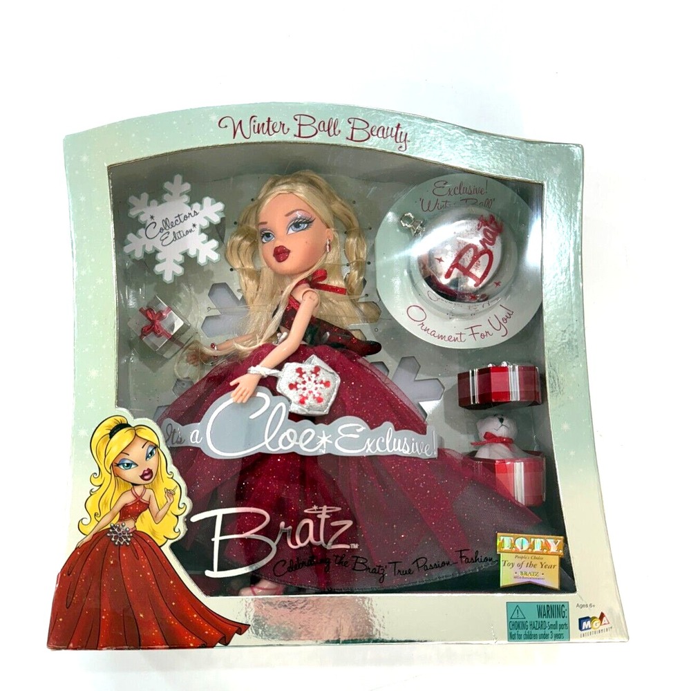 Bratz Winter Ball Beauty Cloe Exclusive 2004 Doll Collectors Edition NEW Vintage